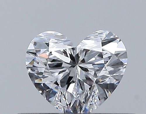 0.3 carat D-VVS2 Natūralus Heart Deimantas (1)