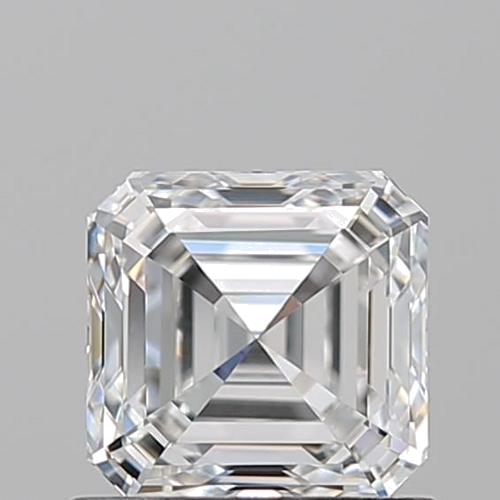 1.01 carat E-VS2 Natūralus Asscher Deimantas (1)