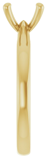 Sužadėtuvių Žiedas „Solitaire“ 585 Geltonojo Aukso Round 7.4mm (4)