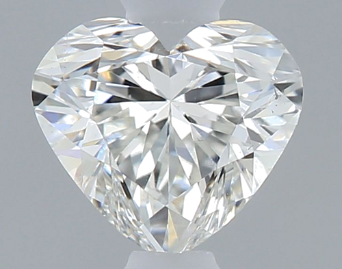 0.4 carat H-SI1 Natūralus Heart Deimantas (1)