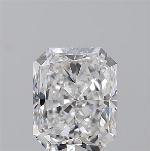 3.02 carat D-SI1 Natūralus Radiant Deimantas (1)