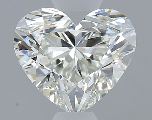 0.5 carat I-VS2 Natūralus Heart Deimantas (1)