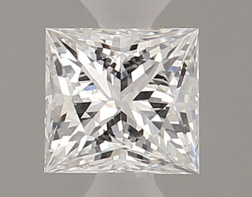 0.33 carat E-SI2 Natūralus Princess Deimantas (1)