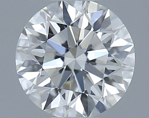0.5 carat H-VVS1 Excellent cut Natūralus Round Deimantas (1)