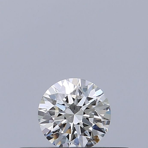 0.21 carat F-VVS1 Excellent cut Natūralus Round Deimantas (1)