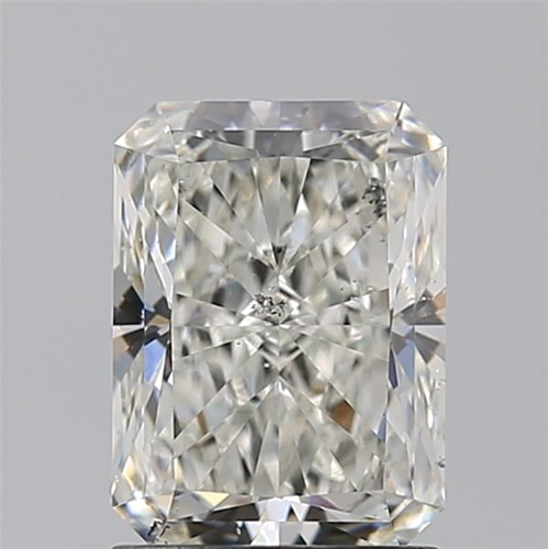 1.7 carat I-SI2 Natūralus Radiant Deimantas (1)