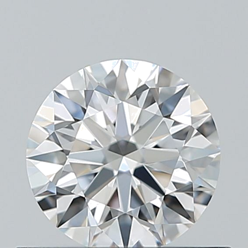 0.55 carat D-VVS1 Excellent cut Natūralus Round Deimantas (1)