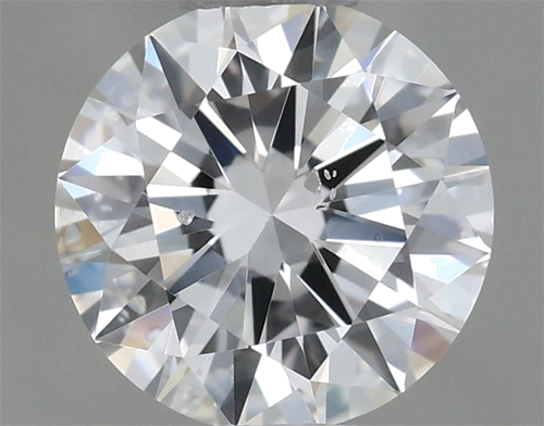 0.46 carat D-SI2 Excellent cut Natūralus Round Deimantas (1)
