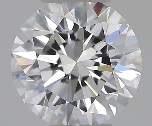0.5 carat D-VS2 Excellent cut Natūralus Round Deimantas (1)