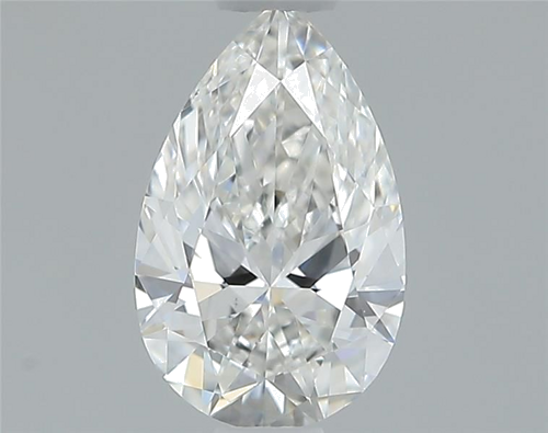 0.46 carat G-SI1 Natūralus Pear Deimantas (1)