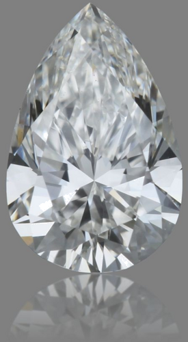 0.28 carat F-VS1 Natūralus Pear Deimantas (1)