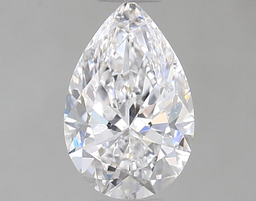 0.71 carat D-VS2 Natūralus Pear Deimantas (1)