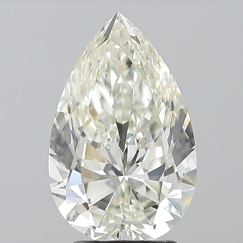 3.01 carat J-VS1 Natūralus Pear Deimantas (1)