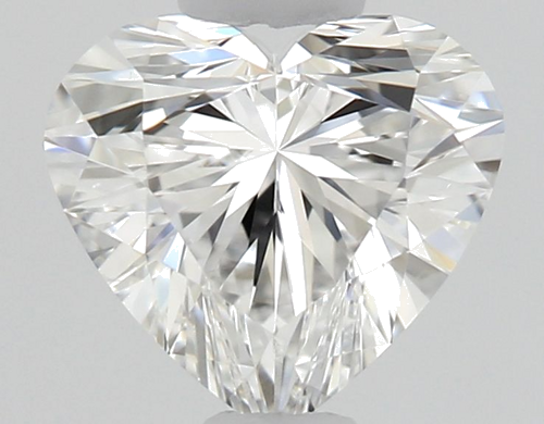 0.51 carat E-VS2 Natūralus Heart Deimantas (1)