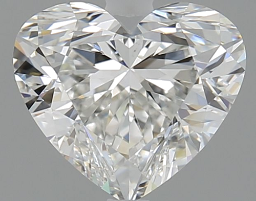 1.5 carat G-VS2 Natūralus Heart Deimantas (1)