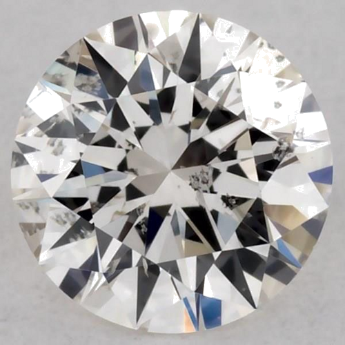 0.3 carat J-SI2 Excellent cut Natūralus Round Deimantas (1)