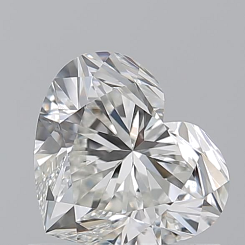 0.92 carat I-VS2 Natūralus Heart Deimantas (1)