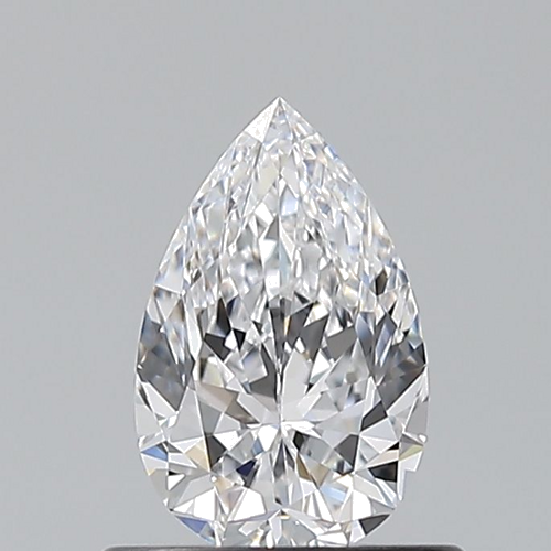 0.6 carat D-VS1 Natūralus Pear Deimantas (1)