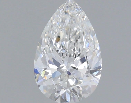 0.4 carat E-VS1 Natūralus Pear Deimantas (1)
