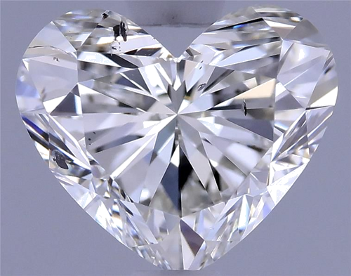 1.01 carat I-SI2 Natūralus Heart Deimantas (1)