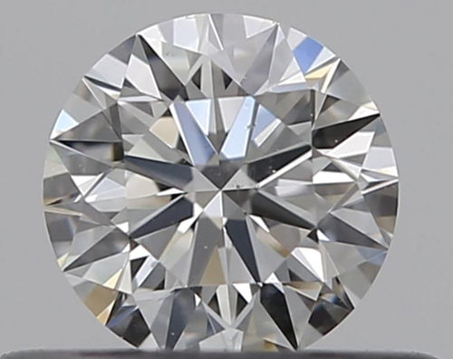 0.32 carat H-SI1 Excellent cut Natūralus Round Deimantas (1)