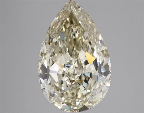 5.06 carat Fancy Brownish Yellow-SI1 Natūralus Pear Deimantas (1)