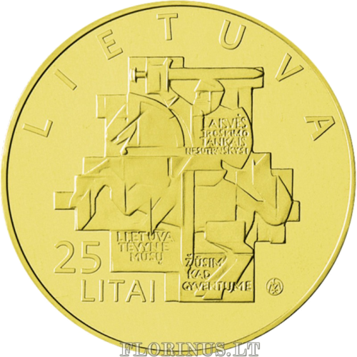 Lithuania 2013 Sajudis 25 litas coin (6)