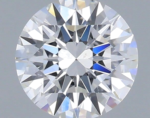 0.42 carat F-SI1 Excellent cut Natūralus Round Deimantas (1)