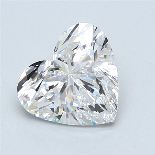 2.01 carat D-VS1 Natūralus Heart Deimantas (1)