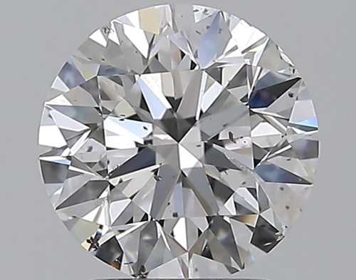 2.0 carat D-SI2 Excellent cut Natūralus Round Deimantas (1)