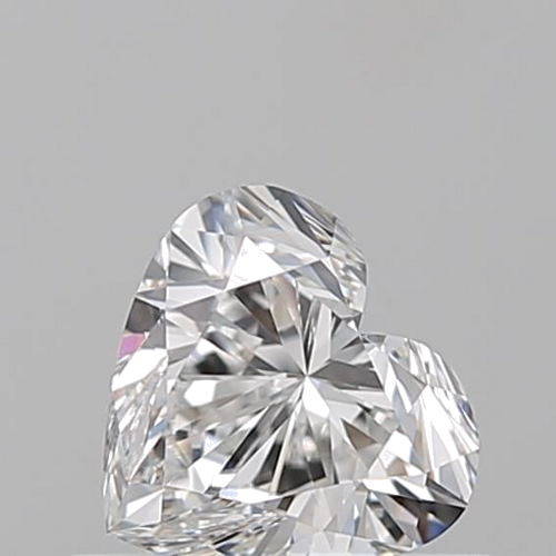 0.5 carat E-VVS1 Natūralus Heart Deimantas (1)