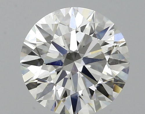 0.5 carat H-SI1 Excellent cut Natūralus Round Deimantas (1)