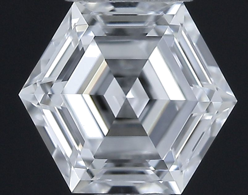 0.58 carat D-VVS1 Natūralus Hexagonal Deimantas (1)