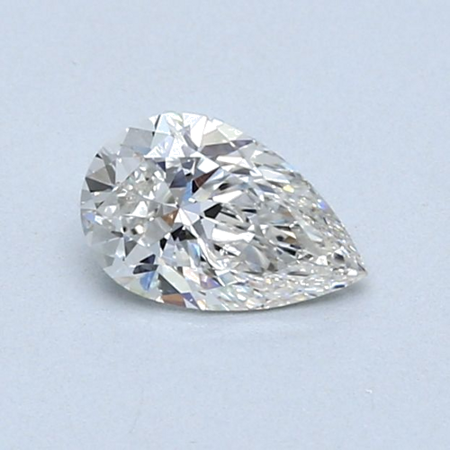 0.51 carat G-VS1 Natūralus Pear Deimantas (1)
