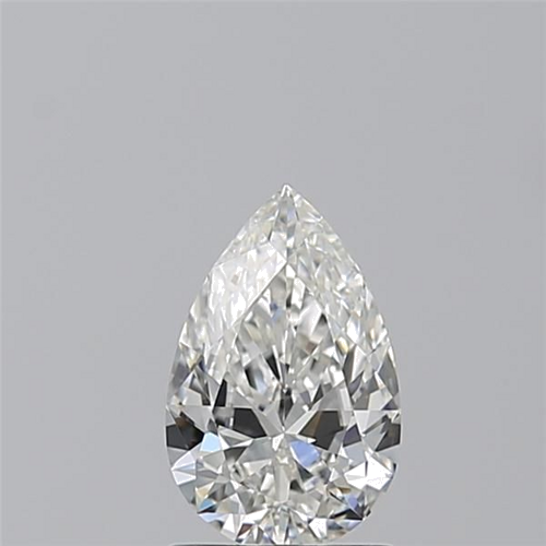 1.01 carat F-VS1 Natūralus Pear Deimantas (1)