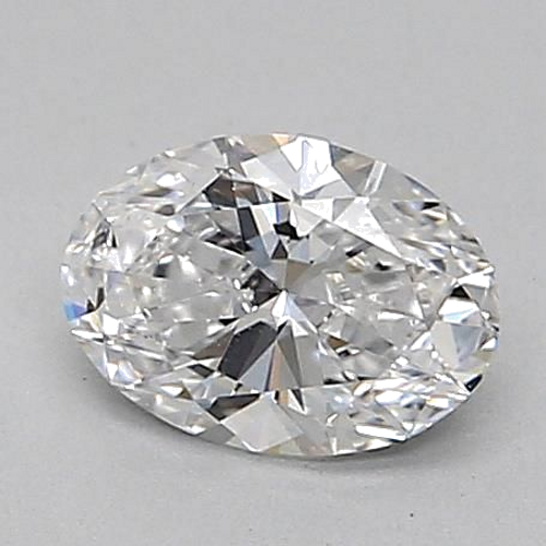 0.45 carat D-VS1 Natūralus Oval Deimantas (1)