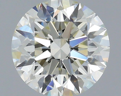 1.56 carat K-VVS2 Excellent cut Natūralus Round Deimantas (1)