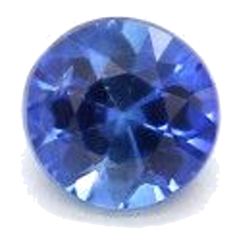 0.17 carat BLUE BRILLIANT cut Round Safyras (1)