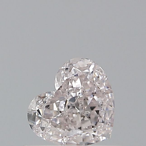0.51 carat Fancy Light Pink-SI2 Natūralus Heart Deimantas (1)