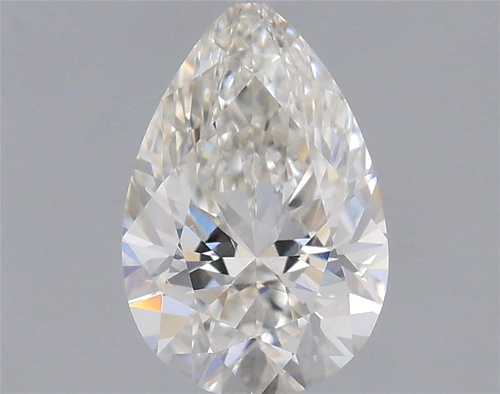 0.5 carat H-VS1 Natūralus Pear Deimantas (1)