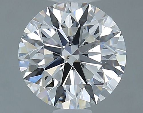 1.58 carat E-SI1 Excellent cut Natūralus Round Deimantas (1)