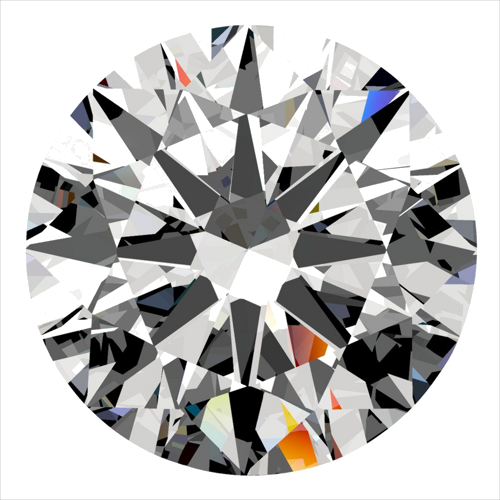 0.3 carat G-VVS1 Excellent cut Natūralus Round Deimantas (1)