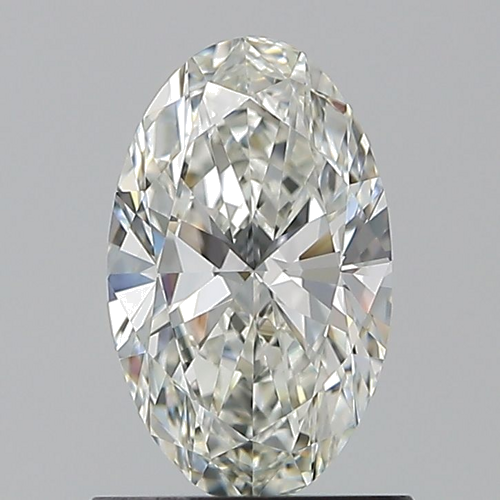 0.9 carat I-VVS1 Natūralus Oval Deimantas (1)