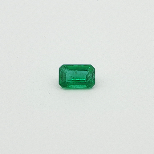 0.5 carat GREEN STEP cut Octagonal Smaragdas (1)