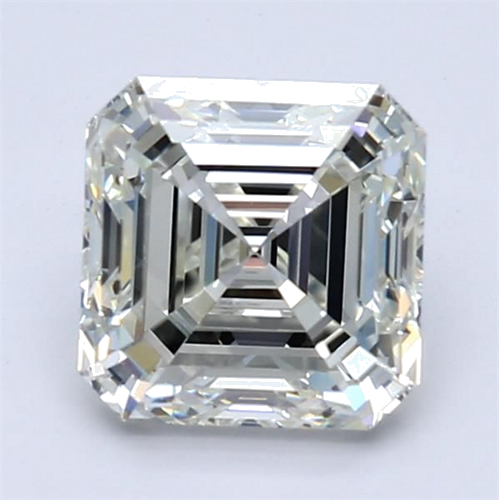 1.92 carat J-VVS1 Natūralus Asscher Deimantas (1)