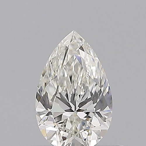 0.5 carat H-VS1 Natūralus Pear Deimantas (1)