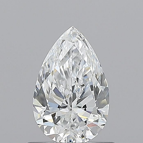 0.7 carat D-VS2 Natūralus Pear Deimantas (1)