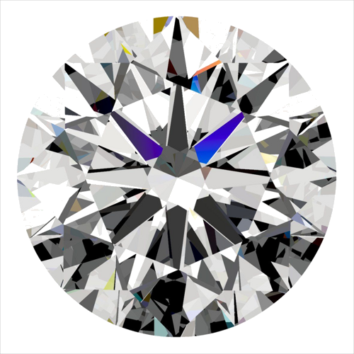 0.3 carat D-VVS2 Excellent cut Natūralus Round Deimantas (1)