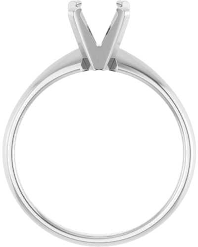 Sužadėtuvių Žiedas „Solitaire“ 950 Platinos Square 4.5mm (2)