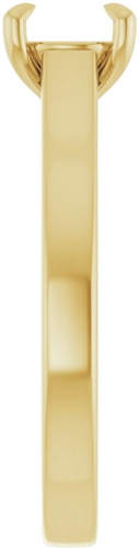 Sužadėtuvių Žiedas „Claw-Prong“ 14k yellow gold Round 6.5mm (4)